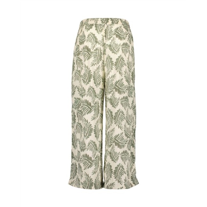 Blue Seven Broek blad print 186205